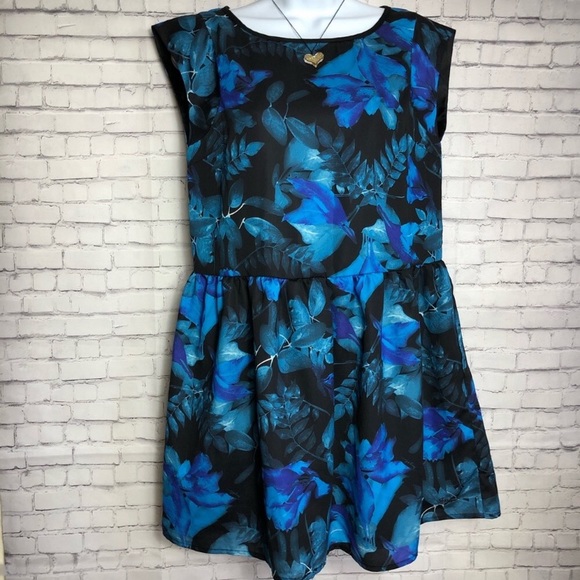 Insight Dresses & Skirts - Insight Azuro Deep Teal Forest Mini Dress